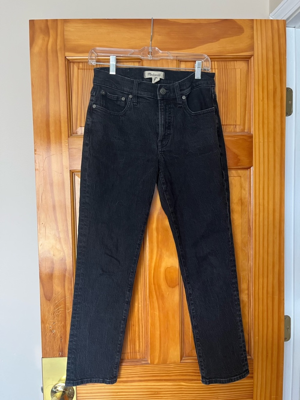 Madewell Women's Black Mid-Rise Perfect Vintage Jean